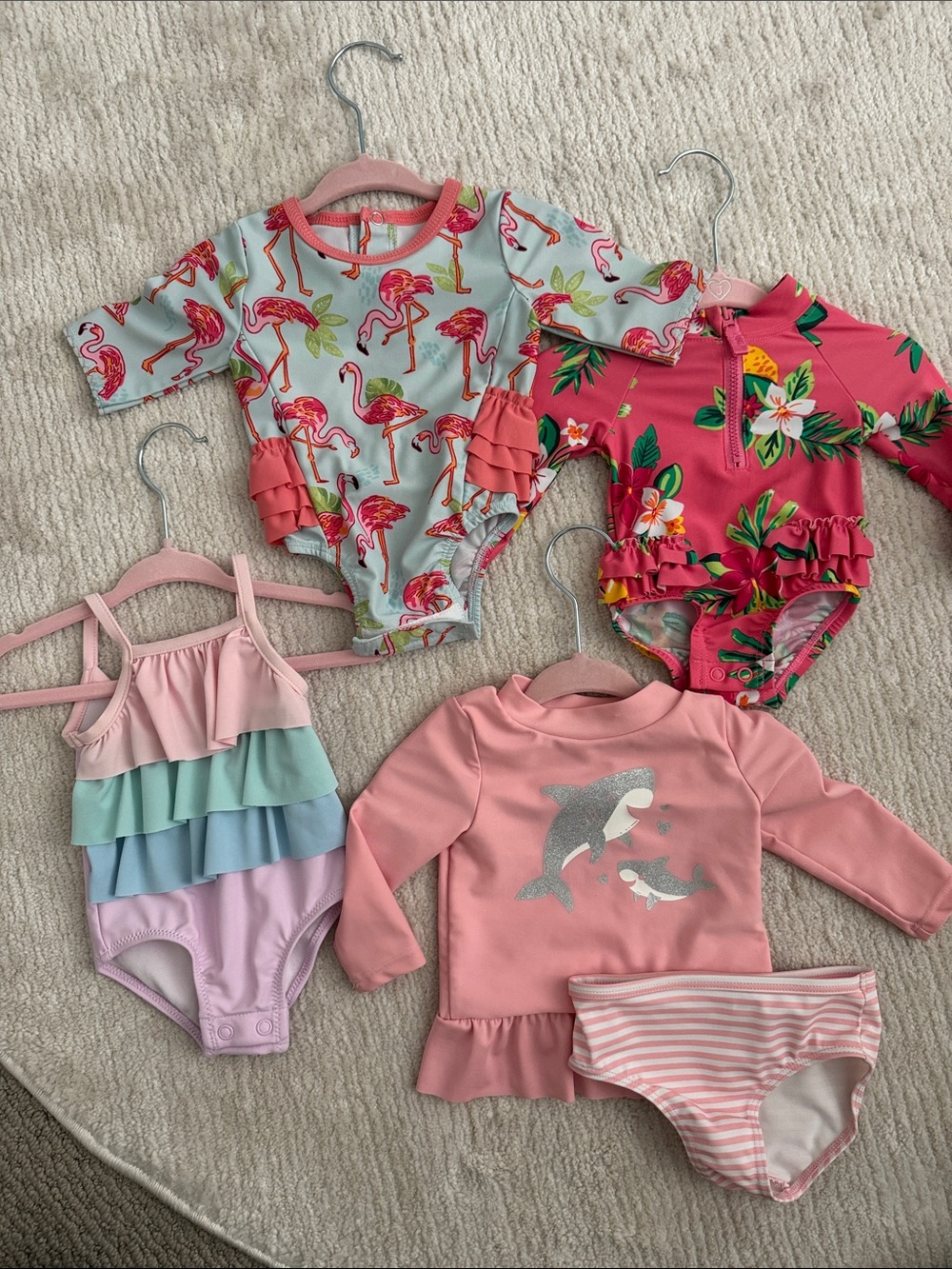 Baby Swim - 4 Suits - NB - 3M